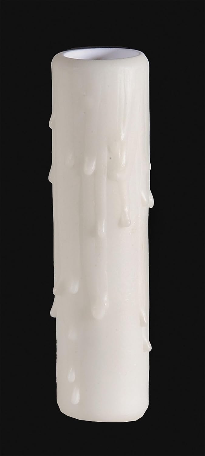 BP Lamp 3 12 Ht Gold Poly Candle Cover