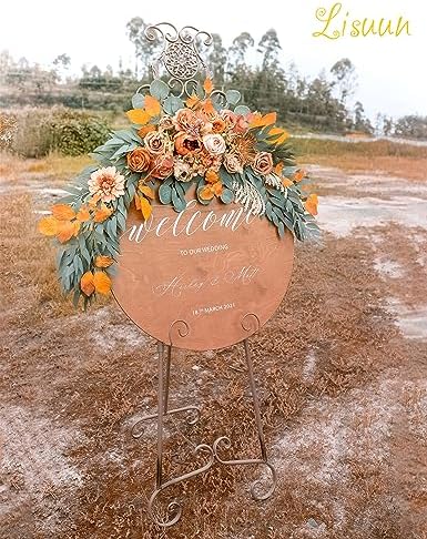Lisuun Wedding Arch Flowers Pack of 2