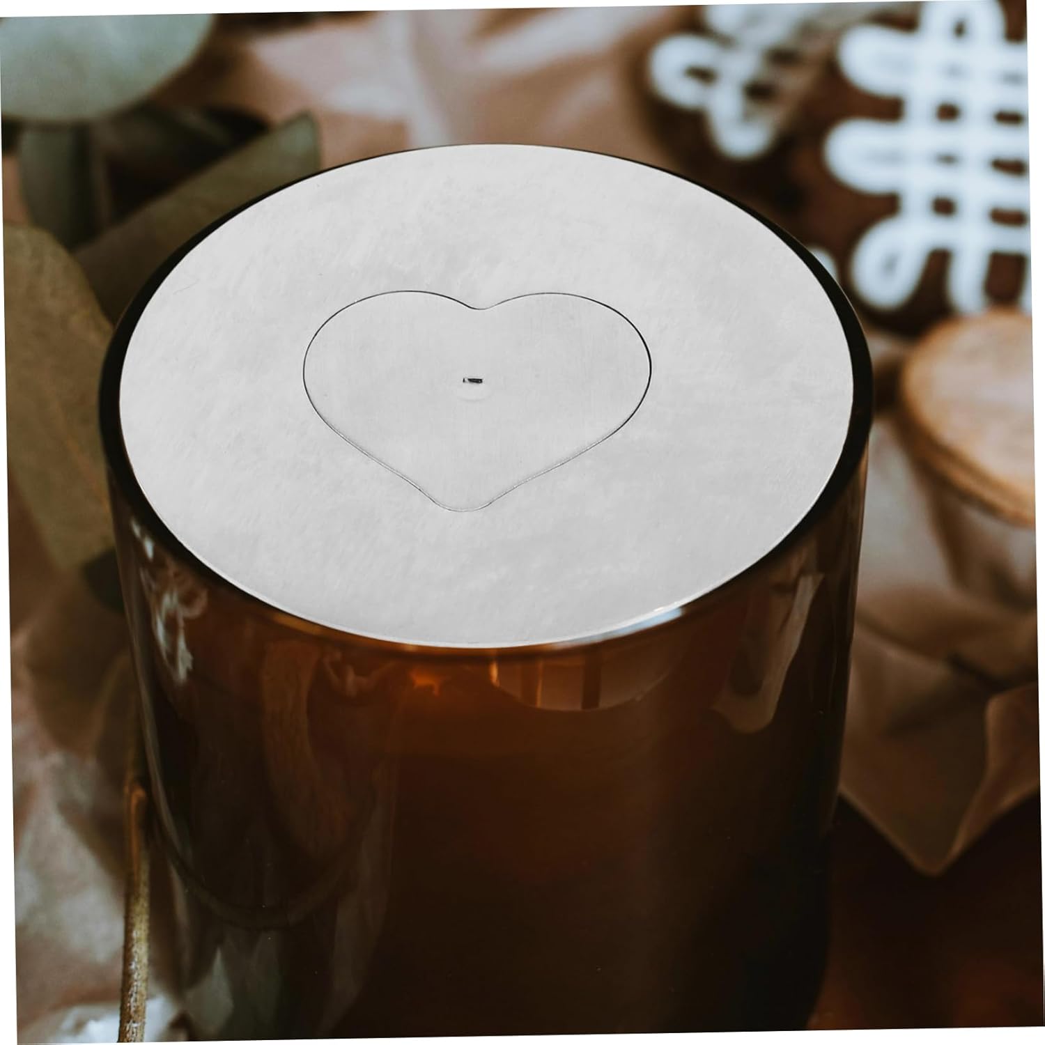 Zerodeko Candle Jar Lid Shade Cover
