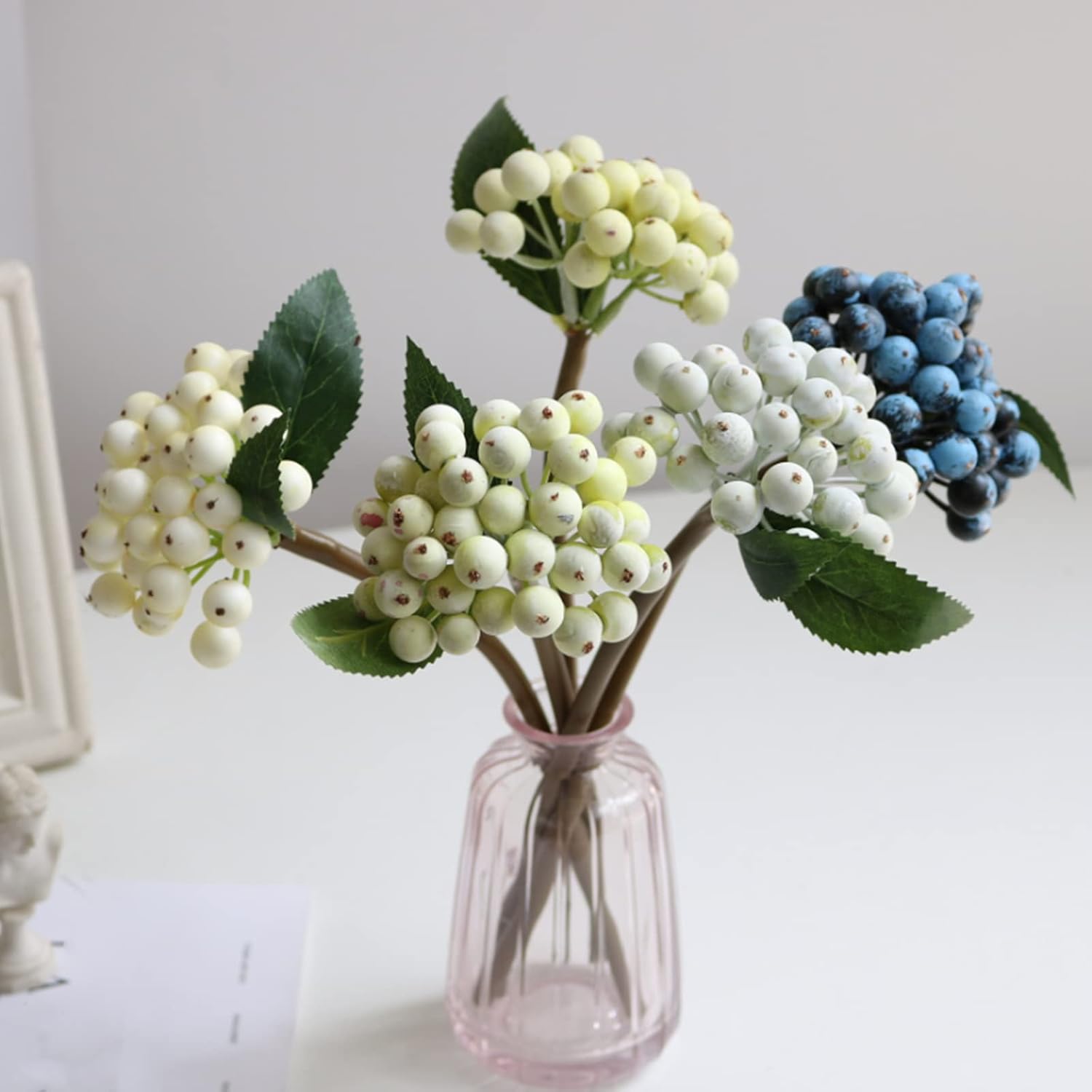 10 PCS Artificial Berry Branches for Home Decor