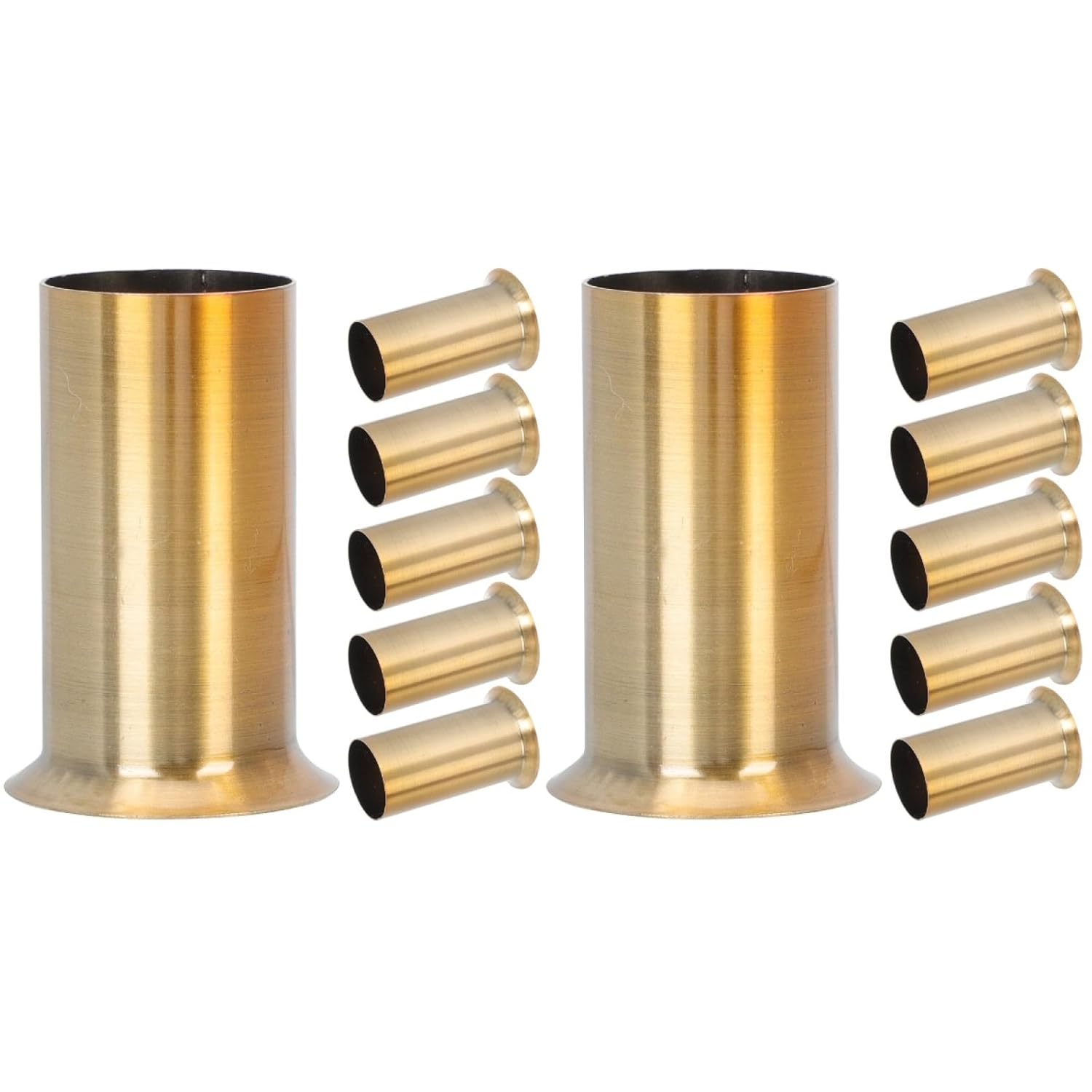 12 Pcs Iron Candle Sleeve Covers for Chandeliers
