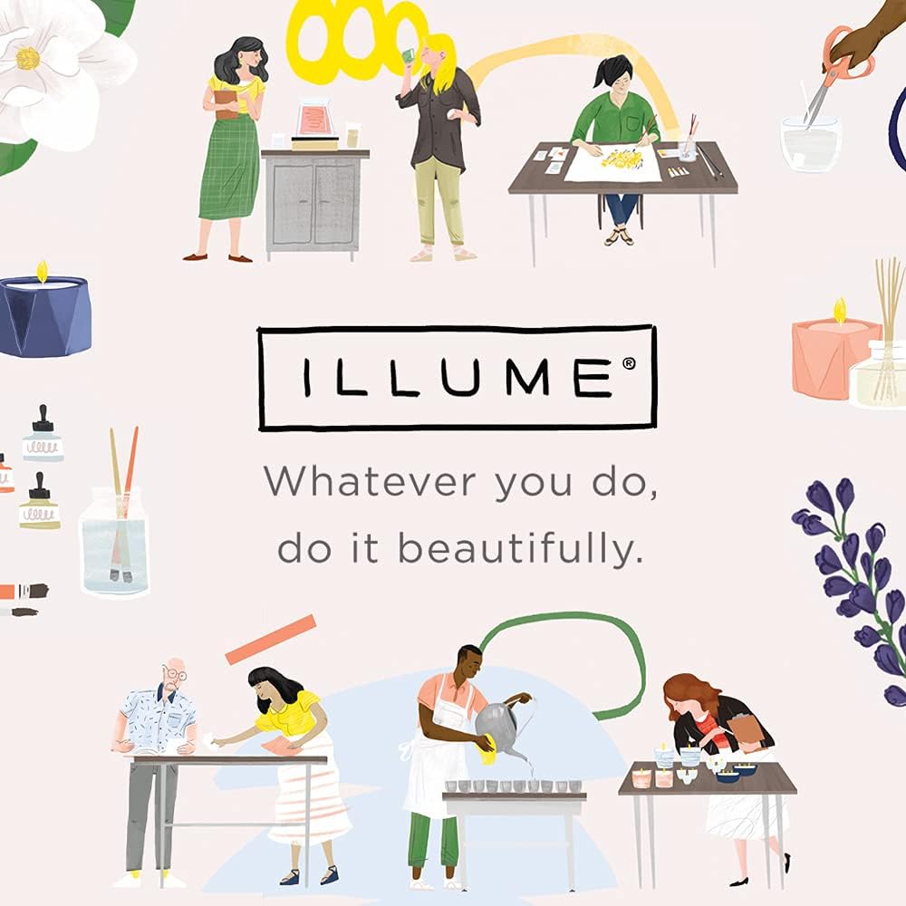 ILLUME Thai Lily Soy Candle in Vanity Tin Pink 118 oz