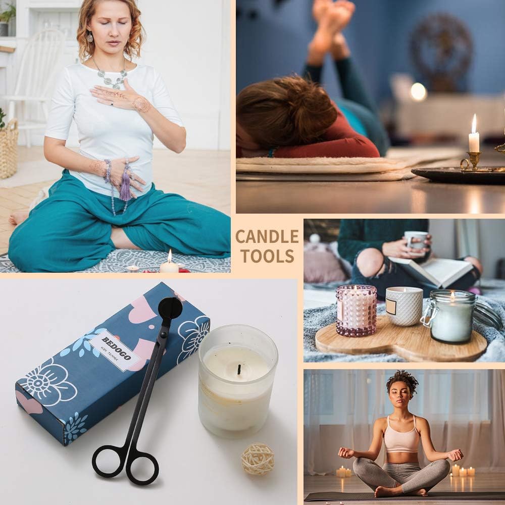 BEDOGO Candle Wick Trimmer - Elegant Gift for Candle Lover