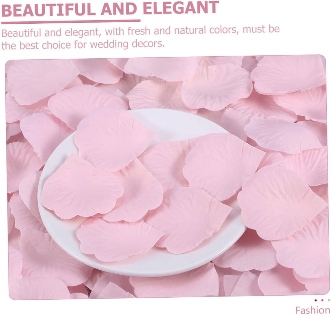 2000pcs Silk Rose Petals for Wedding and Event Decor