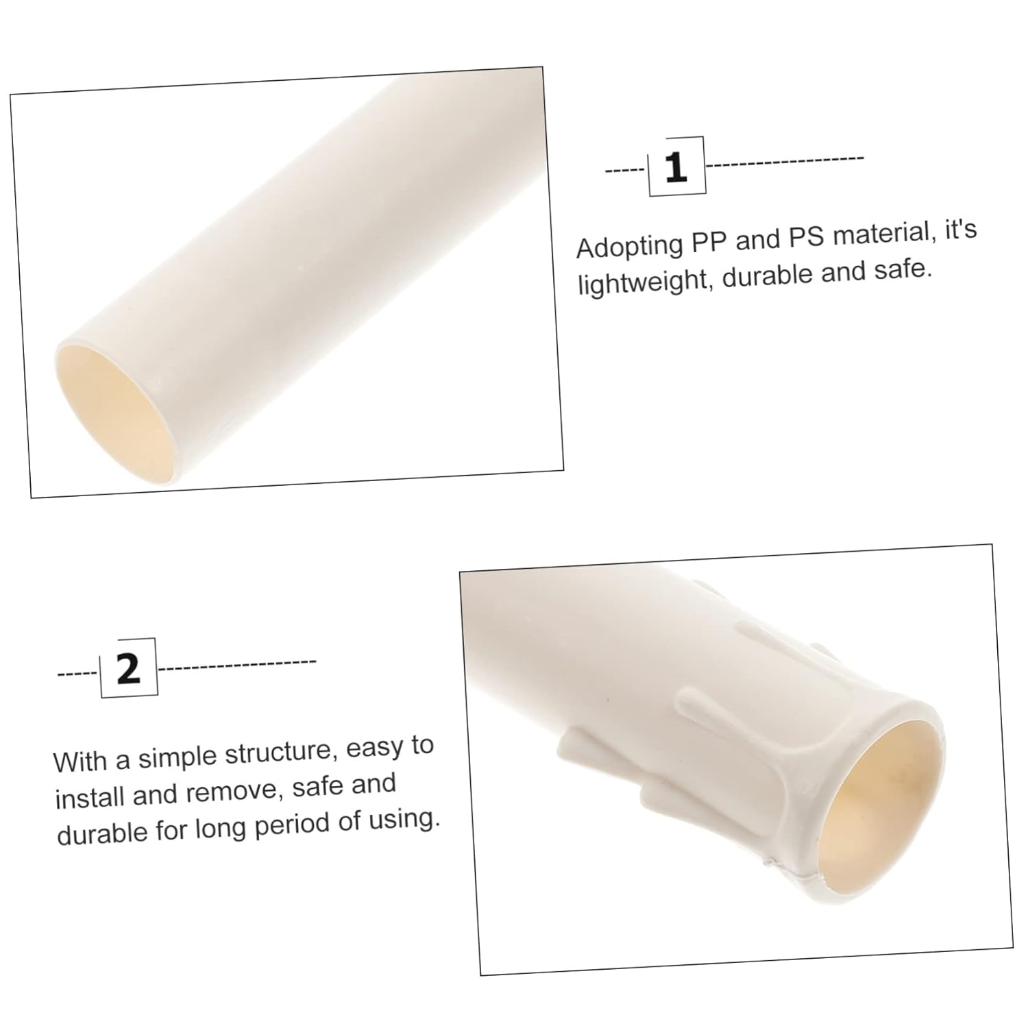 20pcs Decorative Candle Sleeves for Chandelier Socket Covers