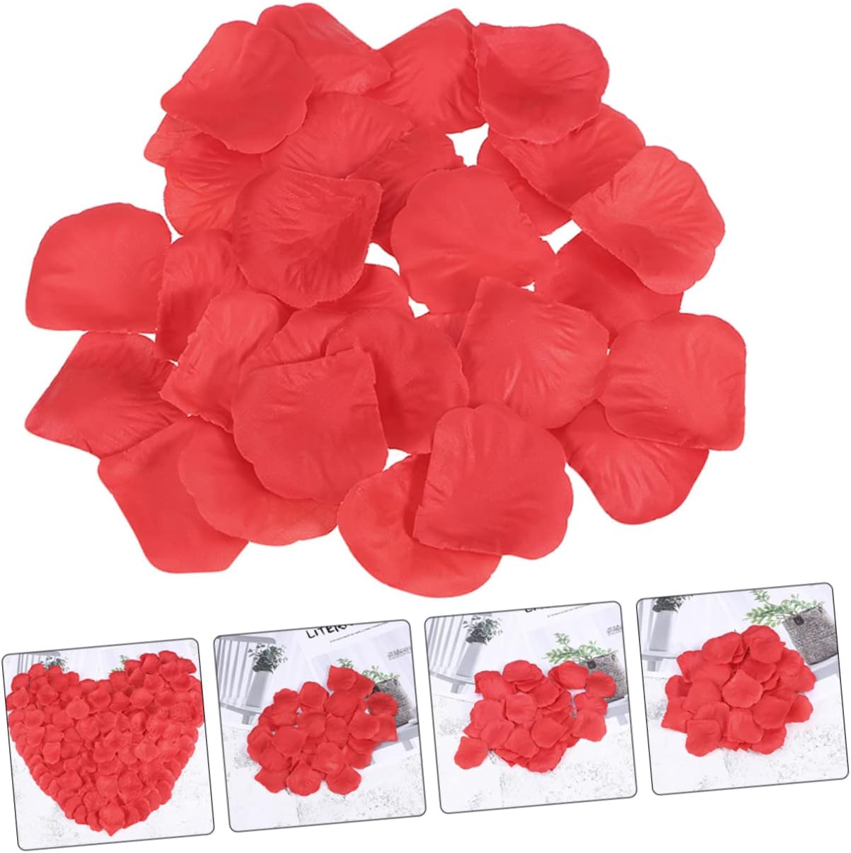 DECHOUS 3 Sets Artificial Silk Flower Petals Wedding Decorations