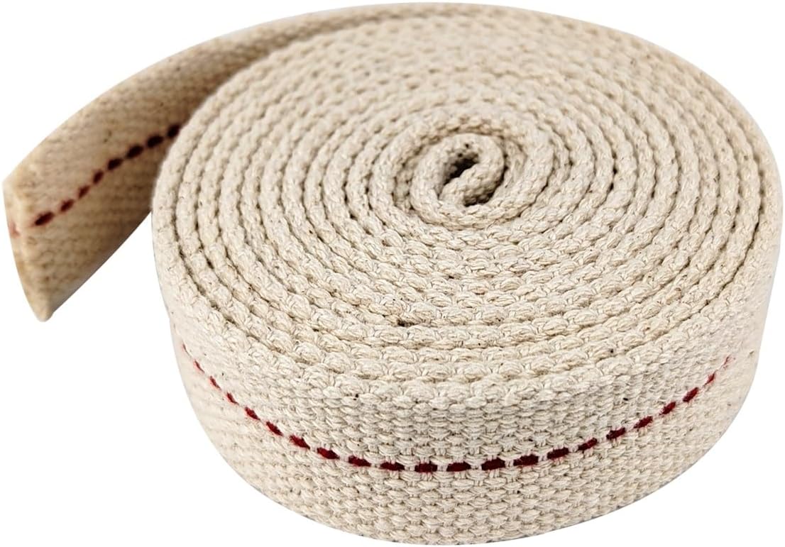 1 Roll Oil Lamp Wick - 65 Feet Length 1 Inch Width Replacement
