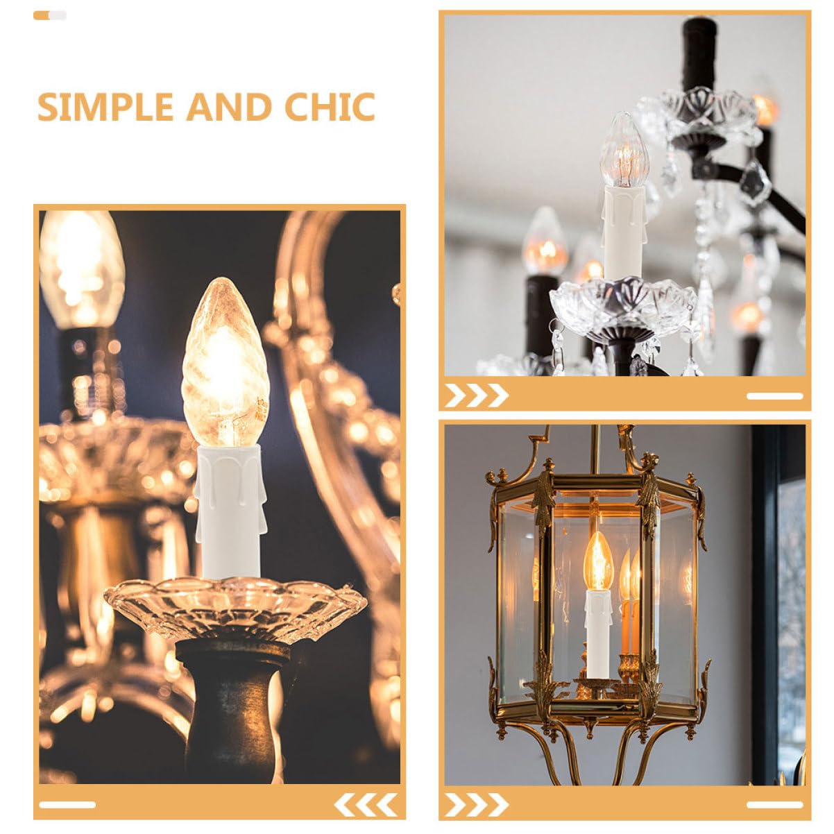 15pcs Candle Socket Covers Drip Candle Sleeves for Home