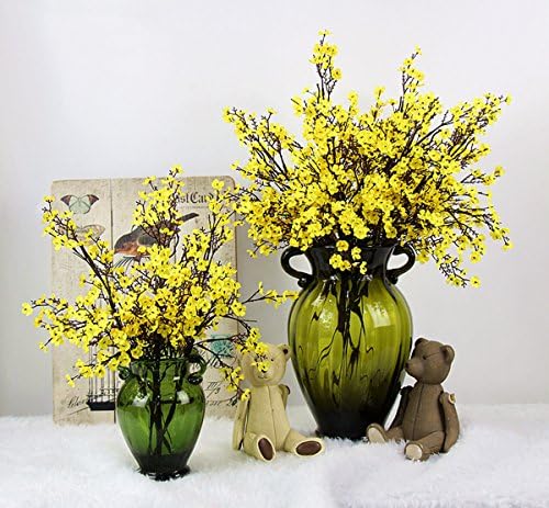 JAKY Global Artificial Flower Bouquet Yellow 6 Bundle
