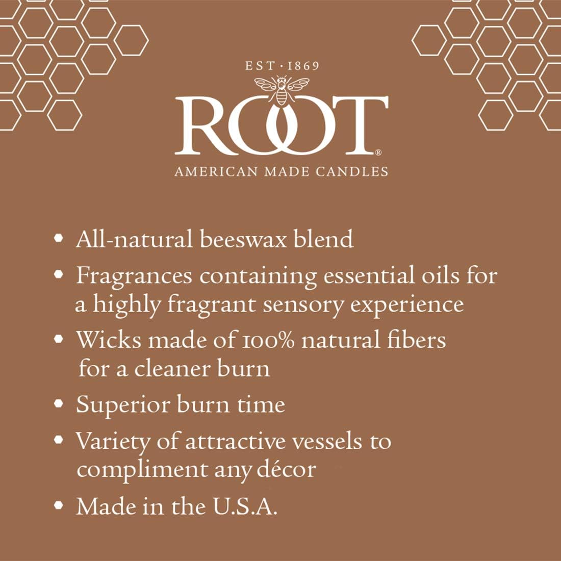 Root Candles Peppermint Bark Scented Candle in Travel Tin