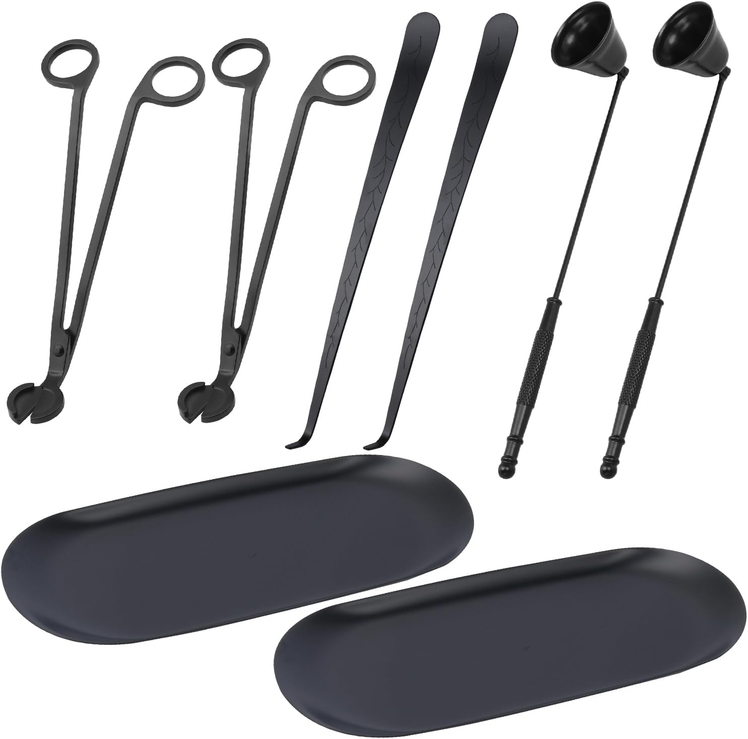 4 in 1 Candle Accessory Set with Storage Tray Plate