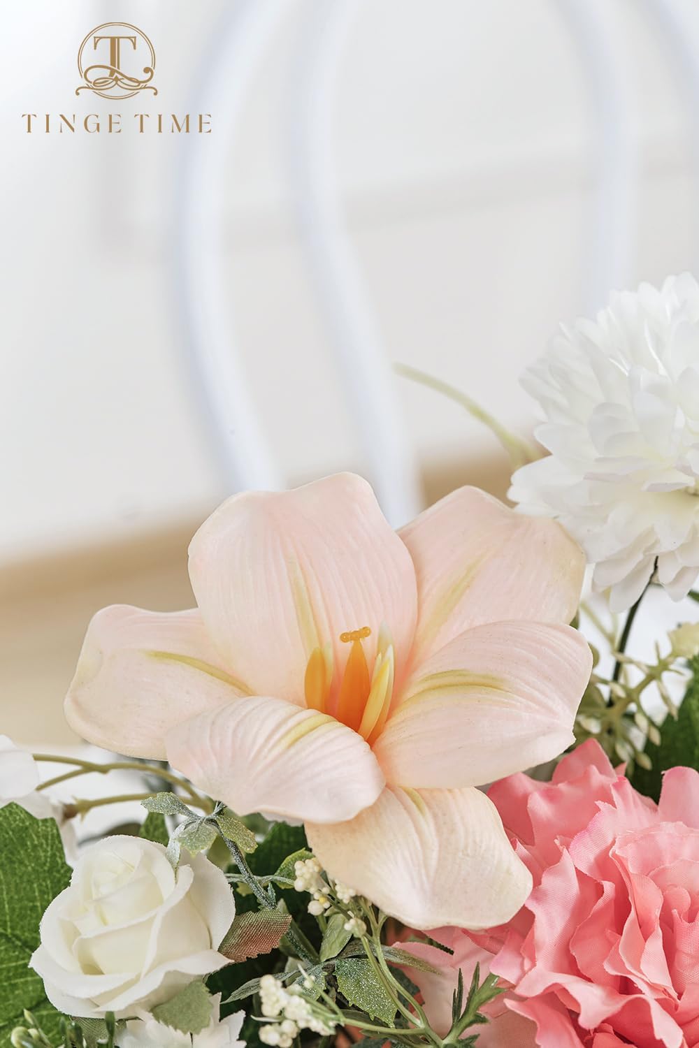 TINGE TIME Artificial Wedding Centerpieces Set of 2