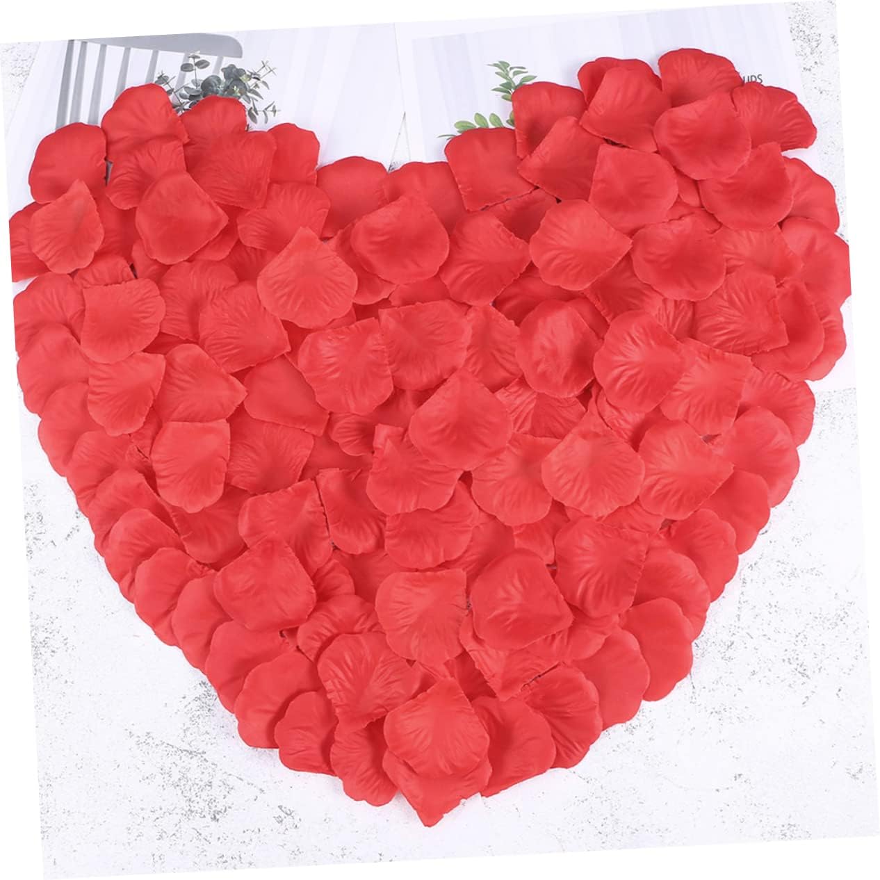 Silk Artificial Rose Petals 2000pcs for Wedding Decorations