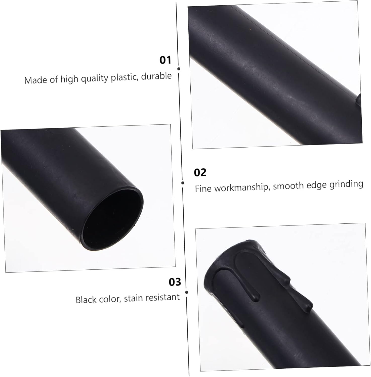 POPETPOP 20 Pcs Candle Chandelier Socket Covers Teardrop Design Plastic Sleeves