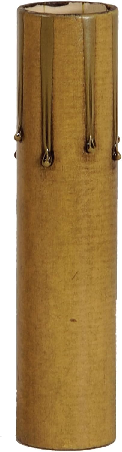 BP Lamp 6 Inch Antique Paper Candle Covers