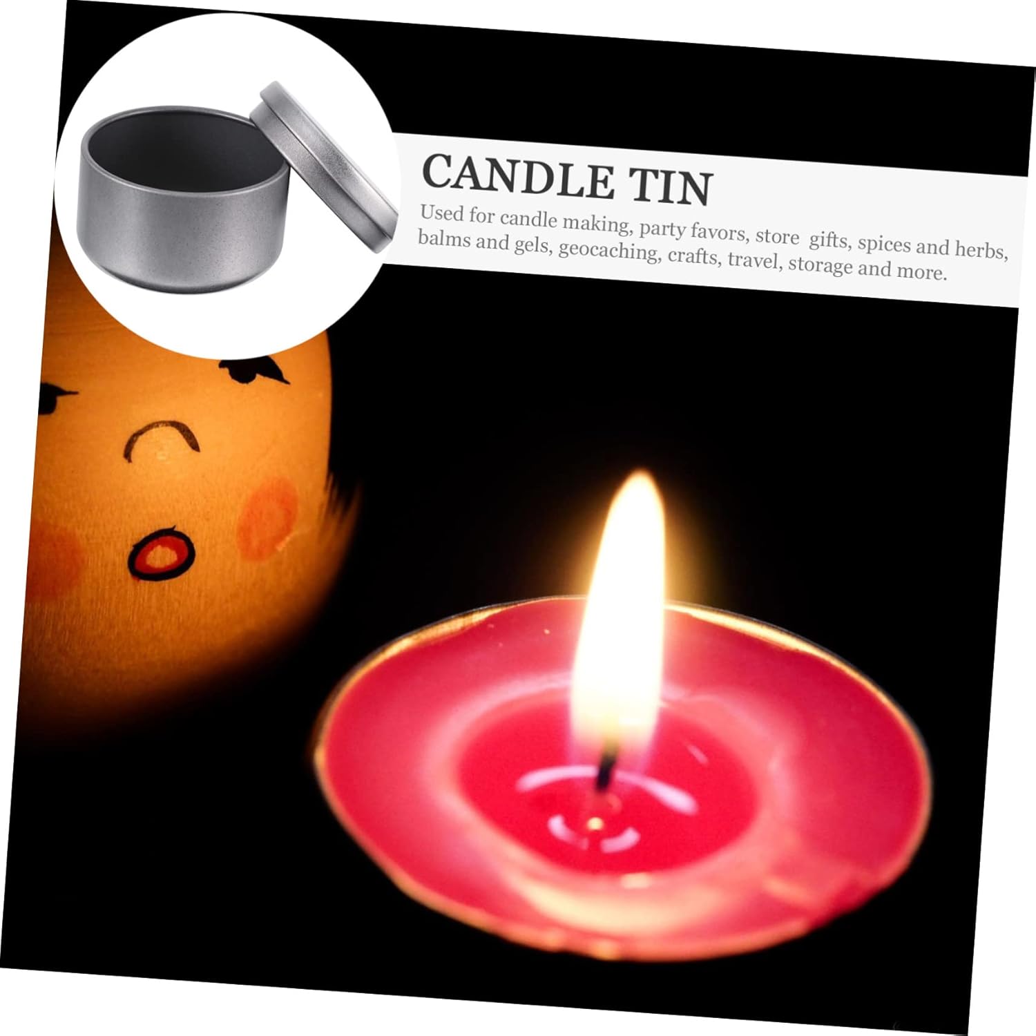 ERINGOGO DIY Candle Making Jars with Lids Set