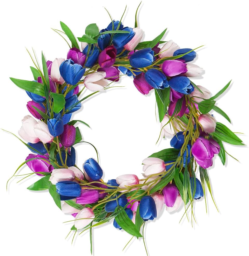 Artificial Tulip Garland 6ft Decor for Wedding and Home
