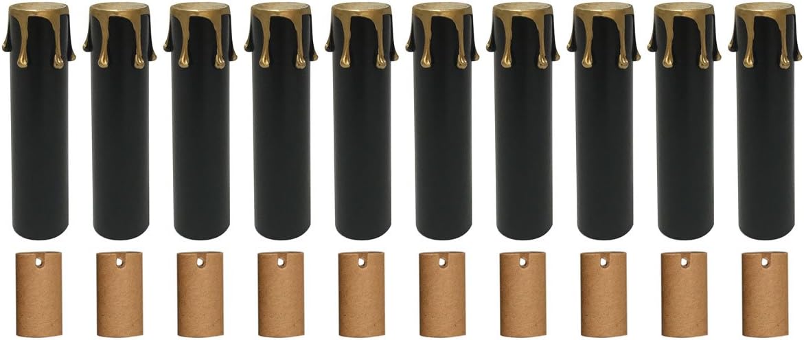 Royal Designs 4-Inch Candle Drip Sleeves Set of 10
