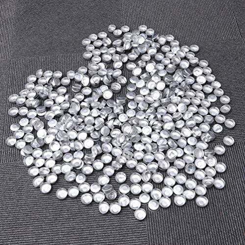 EXCEART 200pcs Aluminum Tea Light Tins for Candle Making and Crafts