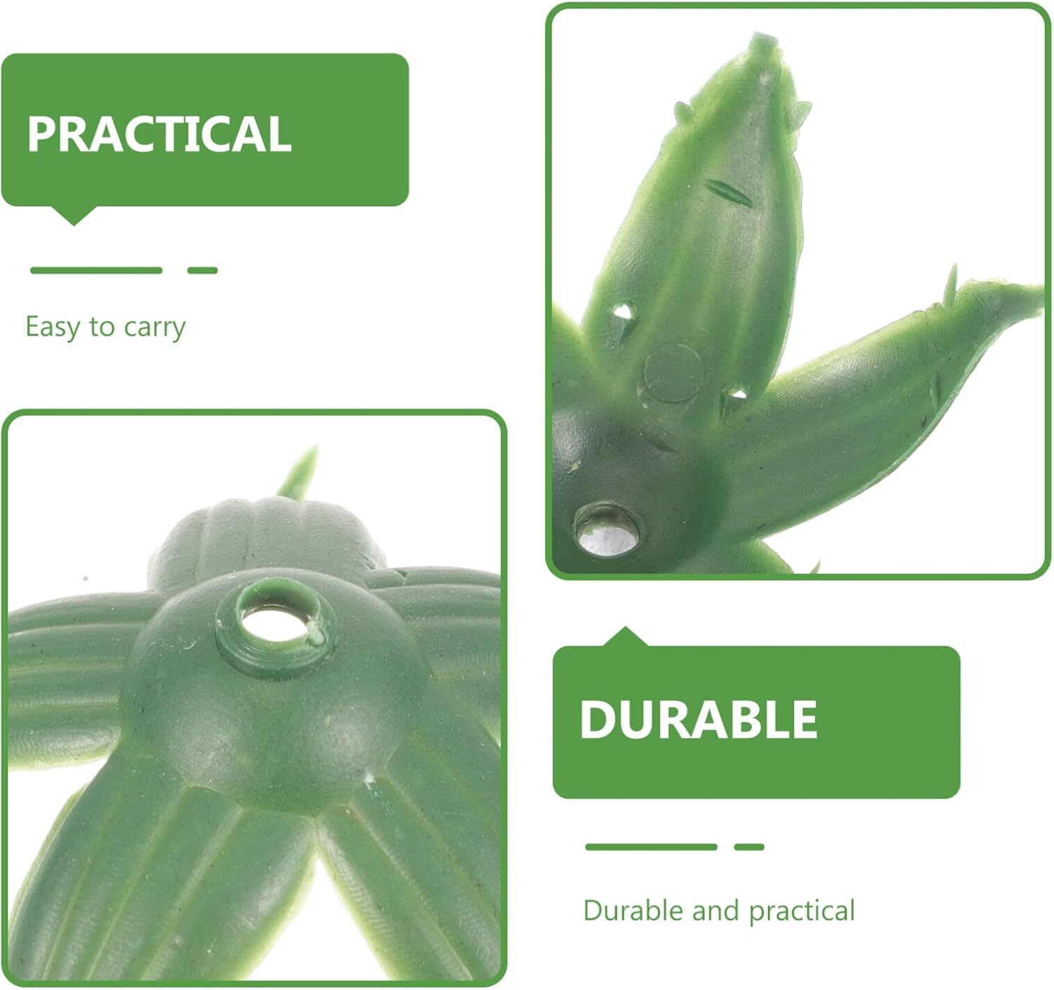 120pcs Artificial Flower Sepals for Crafts and Decor