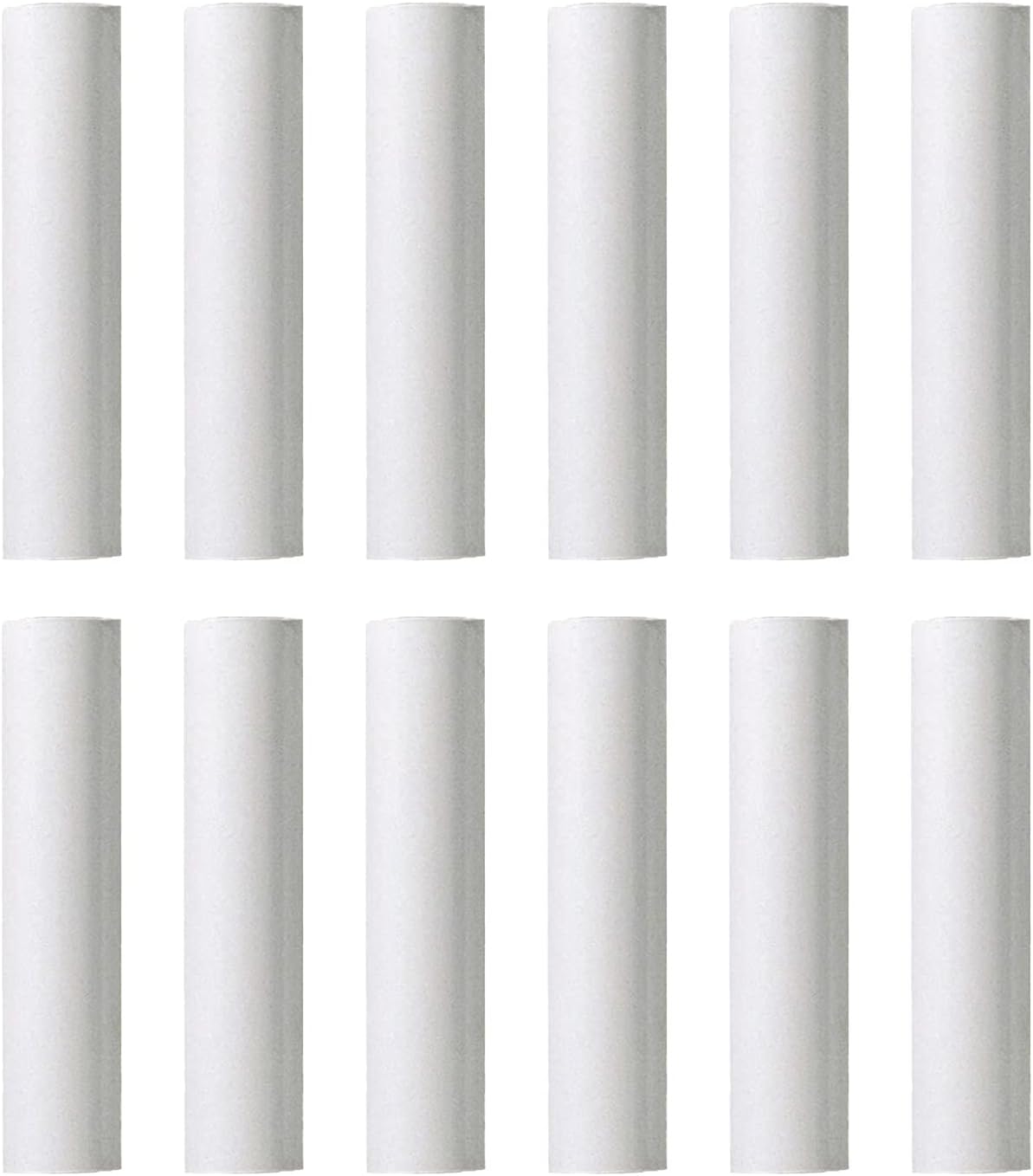 Ciata 12 Pack White Plastic Candle Covers 225 Inch
