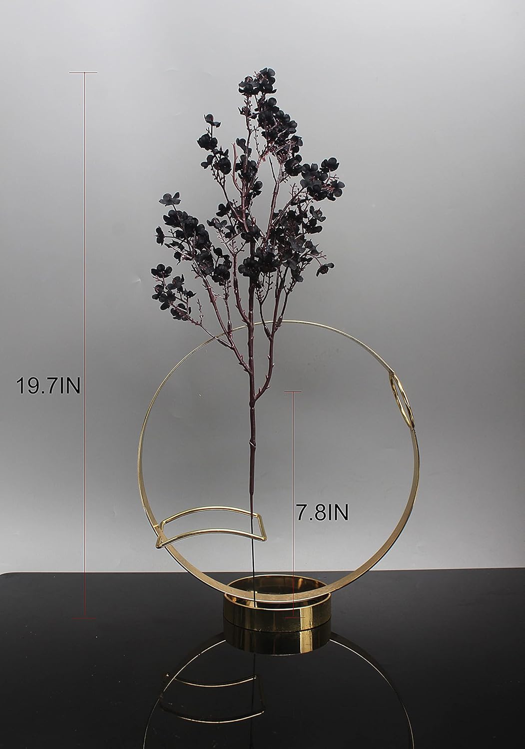 Jaky Global Artificial Flowers 12pcs Black Babys Breath Decor