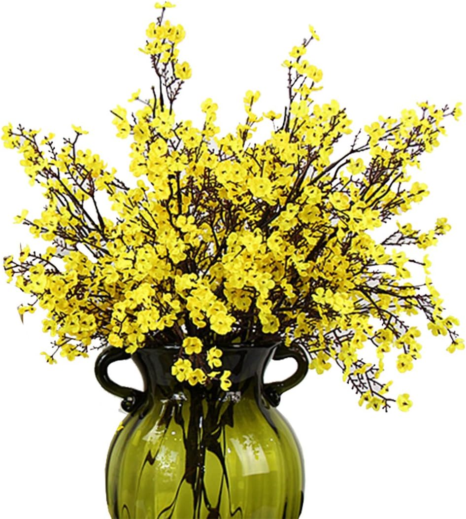 JAKY Global Artificial Flower Bouquet Yellow 6 Bundle