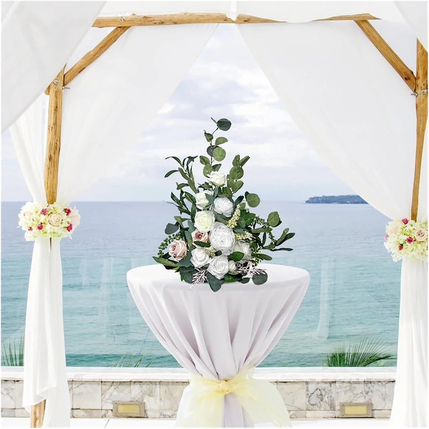 Artificial Flower Decor Balls Wedding Aisle Runner Decor