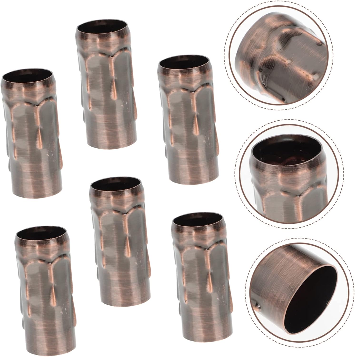6Pcs Retro Chandelier Candle Sleeves for DIY Lighting