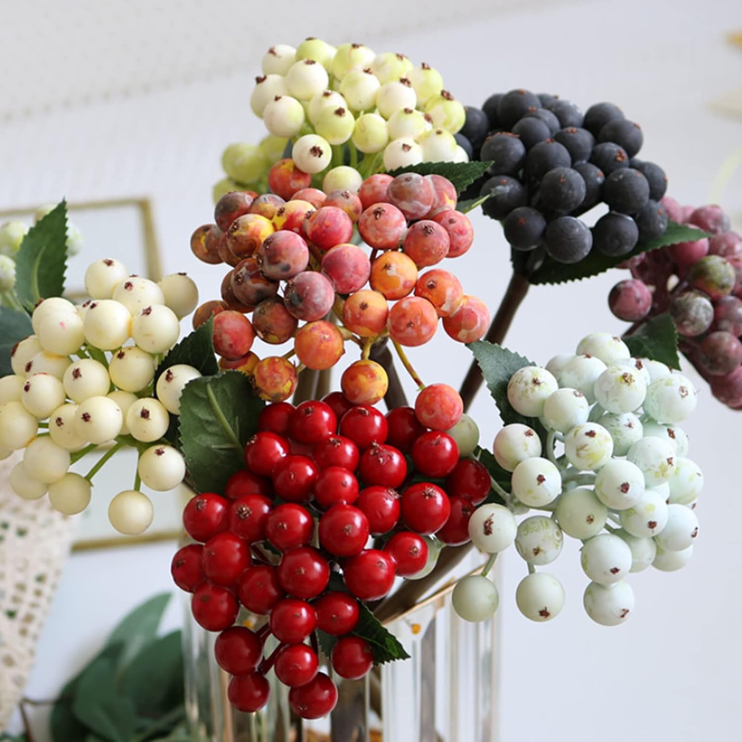 RESOYE Artificial Berry Stems for Wedding and Home Decor