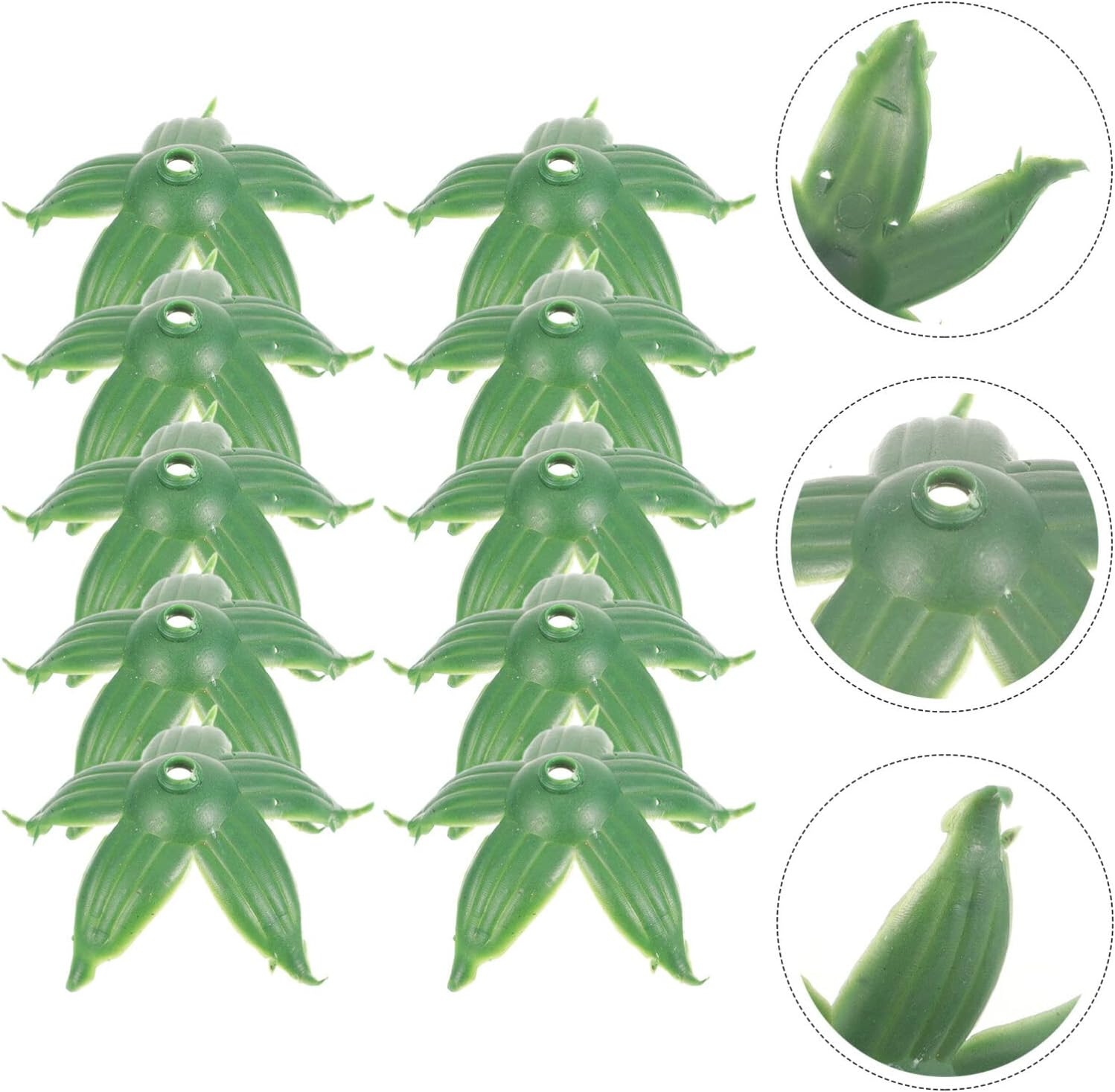 120pcs Artificial Flower Sepals for Crafts and Decor