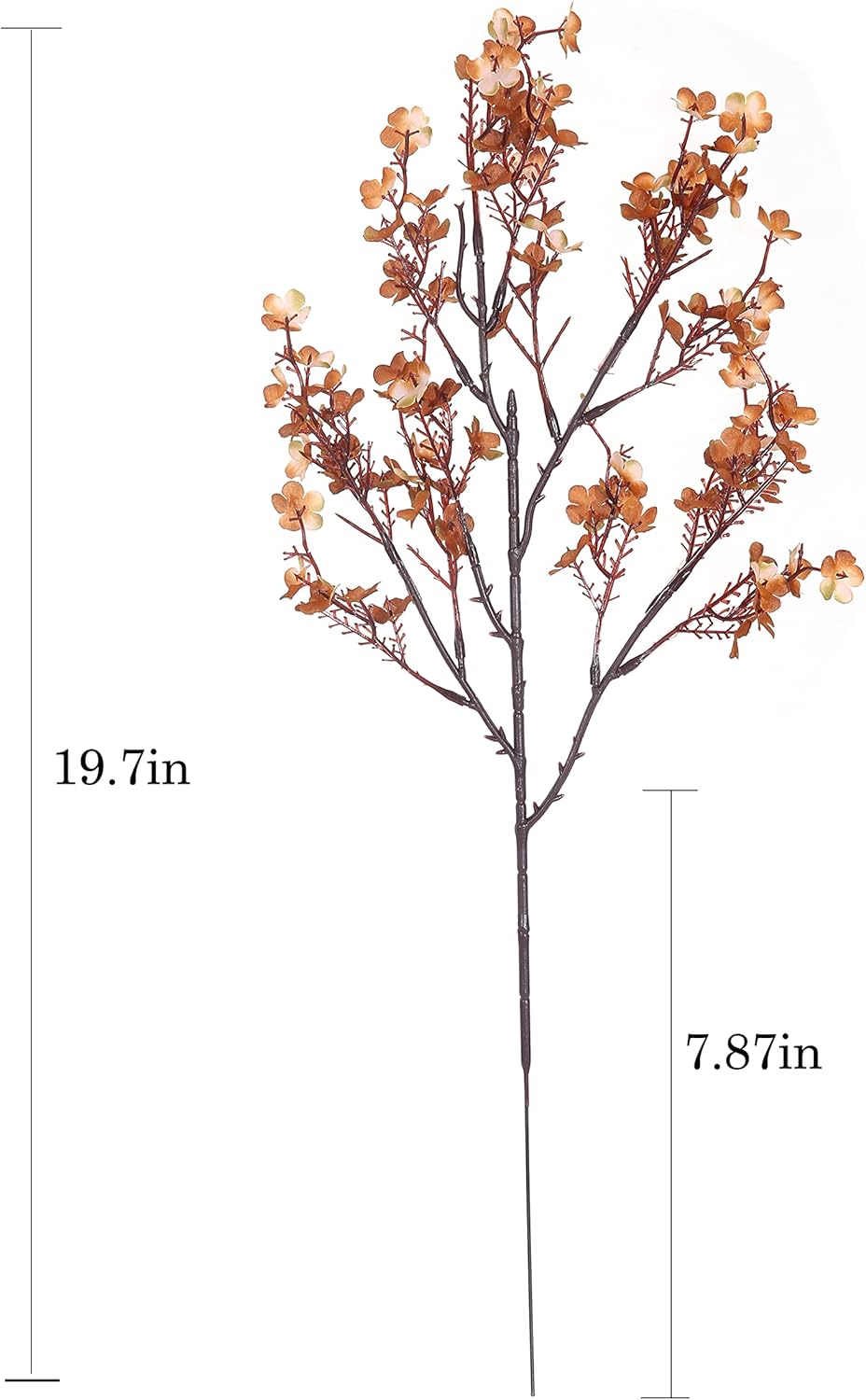 Jaky Global Babys Breath Artificial Flowers 6 Bundle Fall Decorations