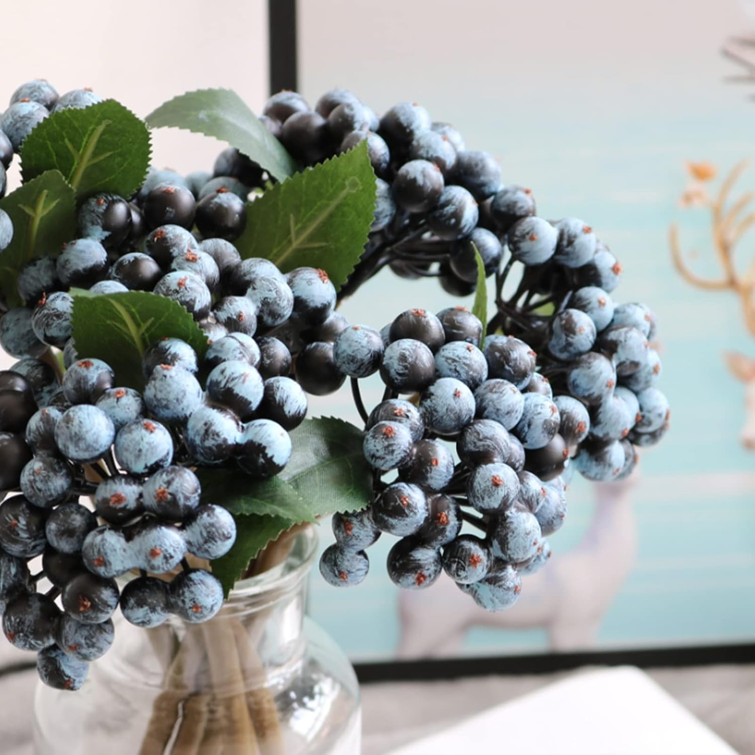 10 PCS Artificial Berry Branches for Home Decor
