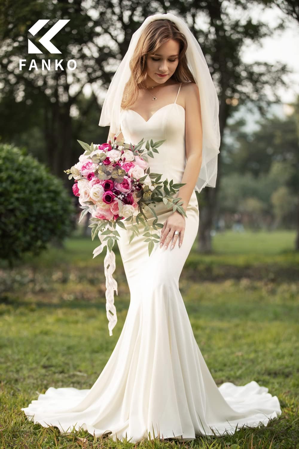 FANKO Artificial Flowers for Wedding and Home Decor