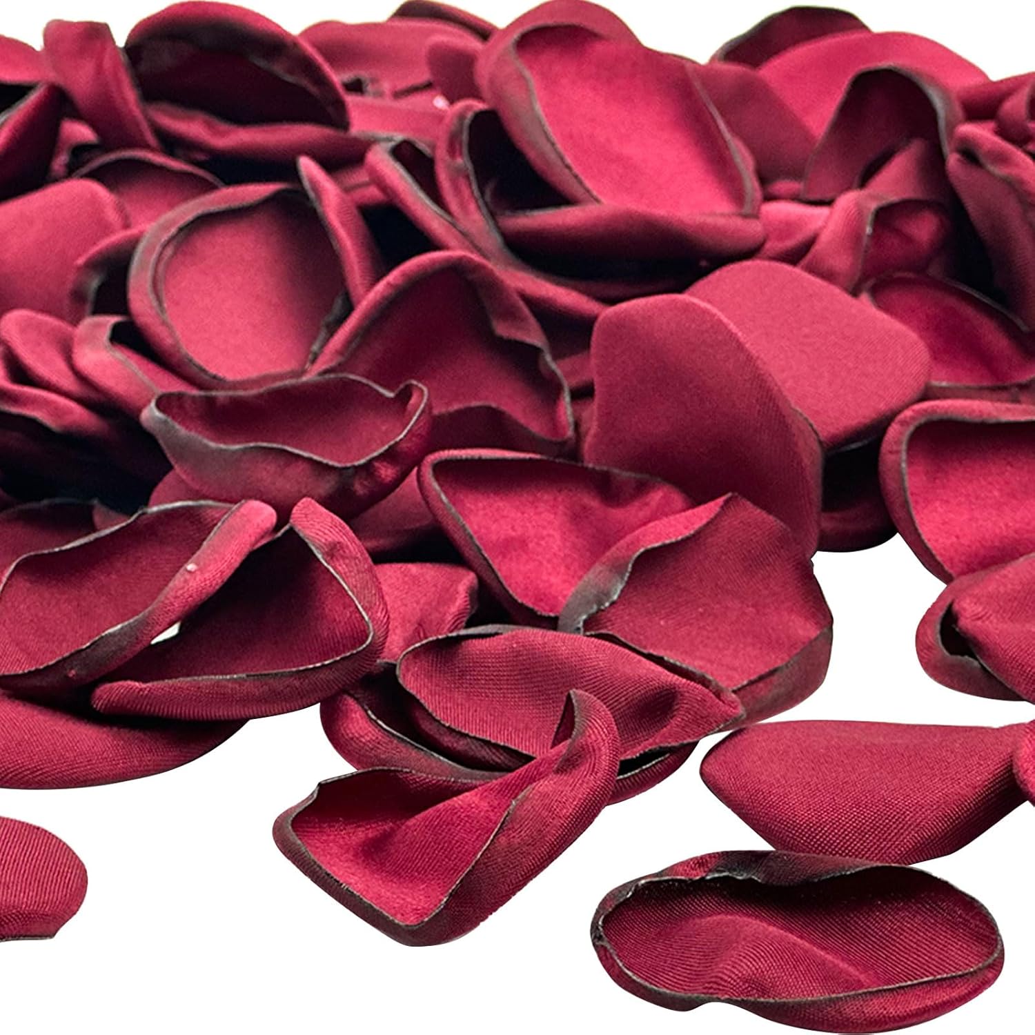 200Pcs Silk Rose Petals Burgundy for Valentine Decorations