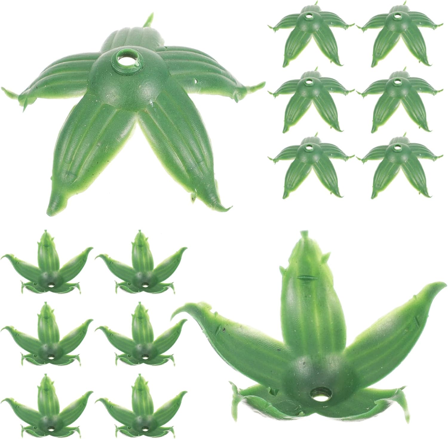 120pcs Artificial Flower Sepals for Crafts and Decor