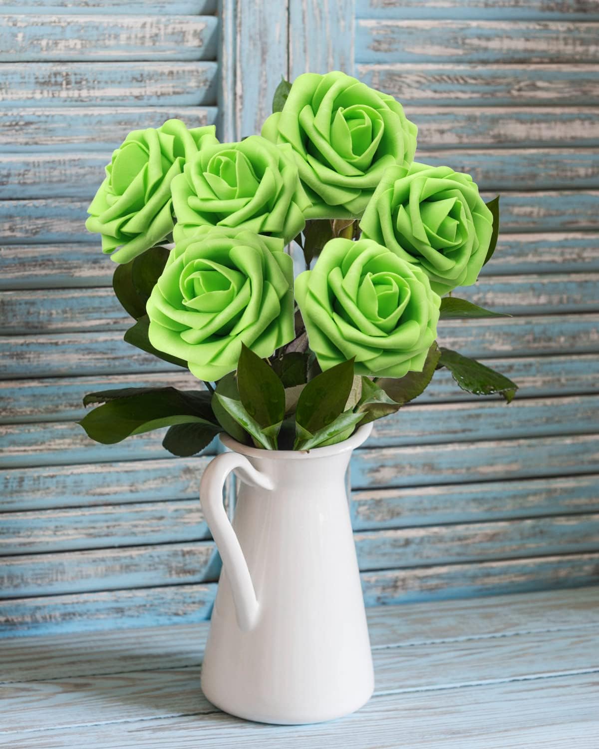 JOYLEX Realistic Roses Artificial Flowers 25pcs Set
