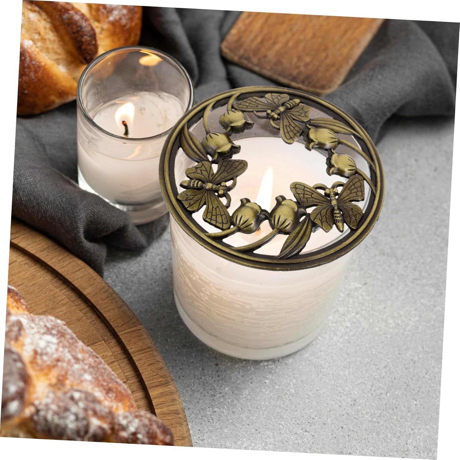 GOOHOCHY Candle Cover for Jar Candles