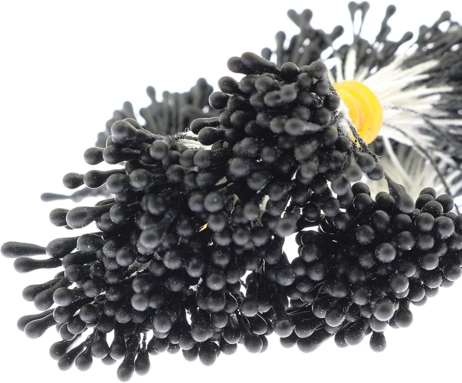 Lind Kitchen Artificial Pearlized Flower Stamen - 400PCS Matte Black