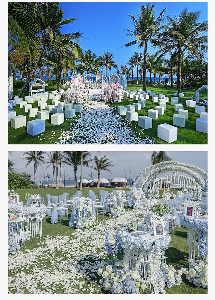 4000 Pcs Silk Rose Petals Wedding Decor