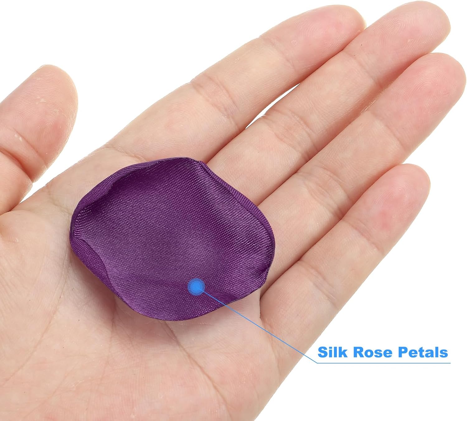 PATIKIL Purple Silk Rose Petals 300 Pcs Wedding Decor