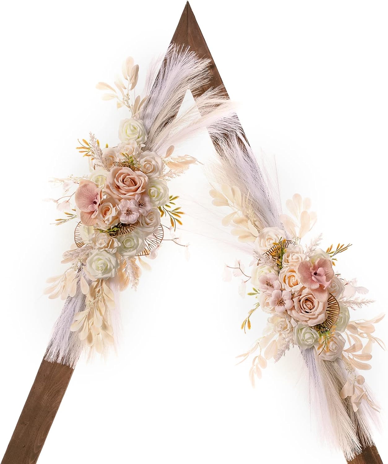 Lisuun Wedding Arch Artificial Flowers - Pack of 2
