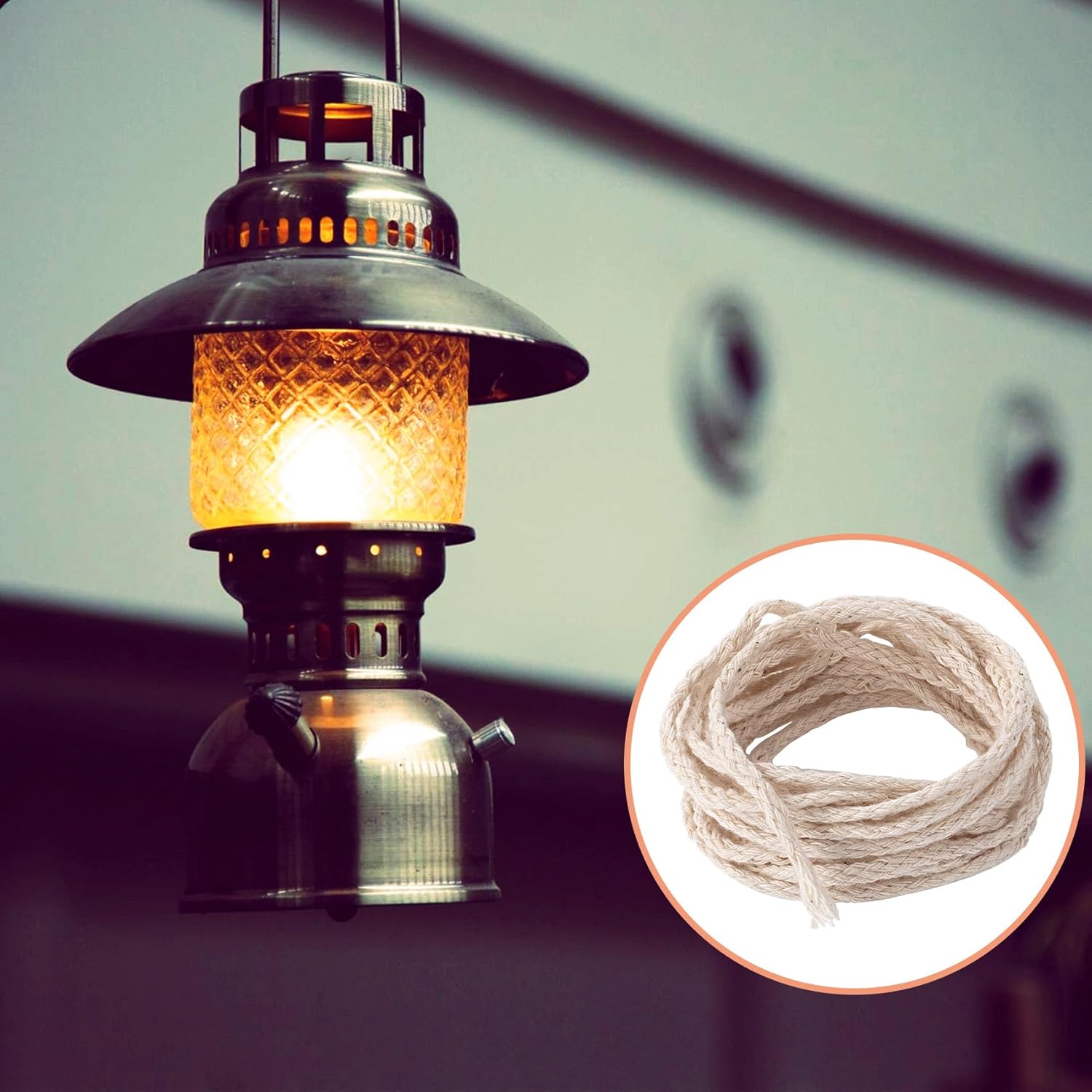 656 Ft 3mm Cotton Oil Lamp Wicks Replacement