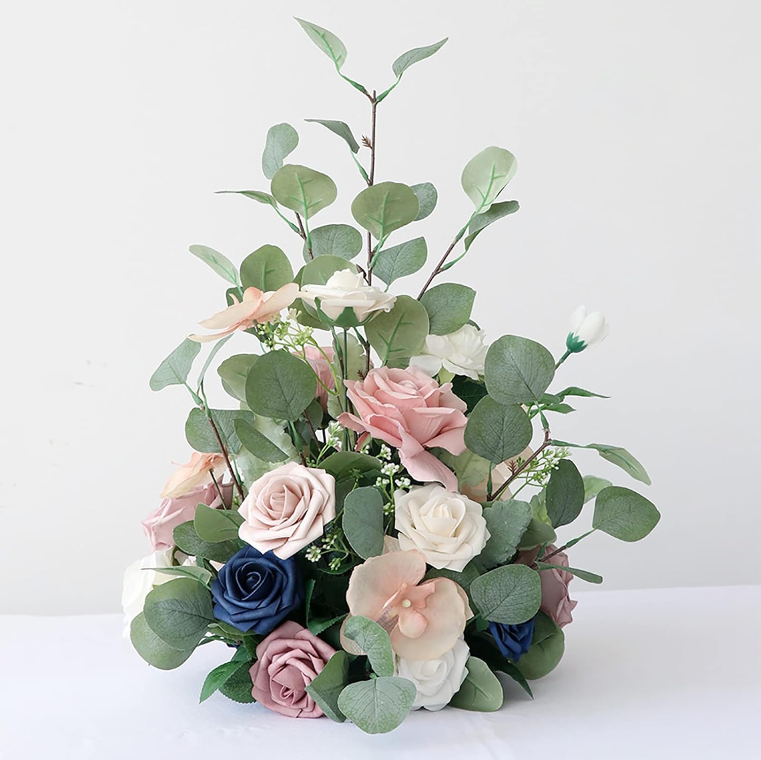 Pink Artificial Flowers for Wedding Aisle Decor