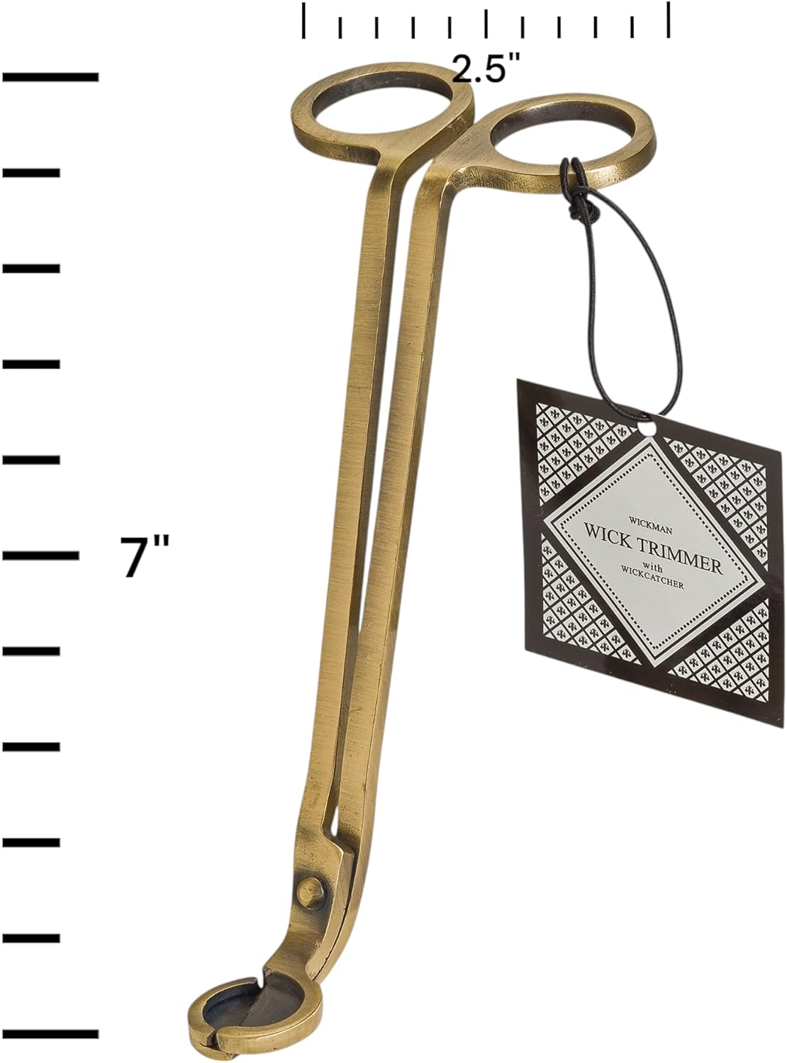 Wickman Antique Brass Wick Trimmer