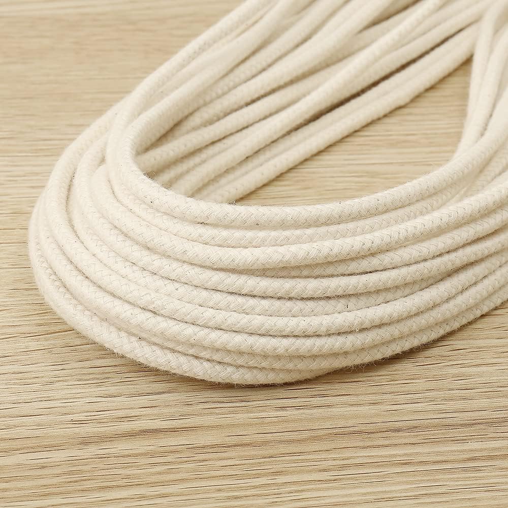 50 Feet 14 Inch Cotton Wick Replacement for Oil Lamps