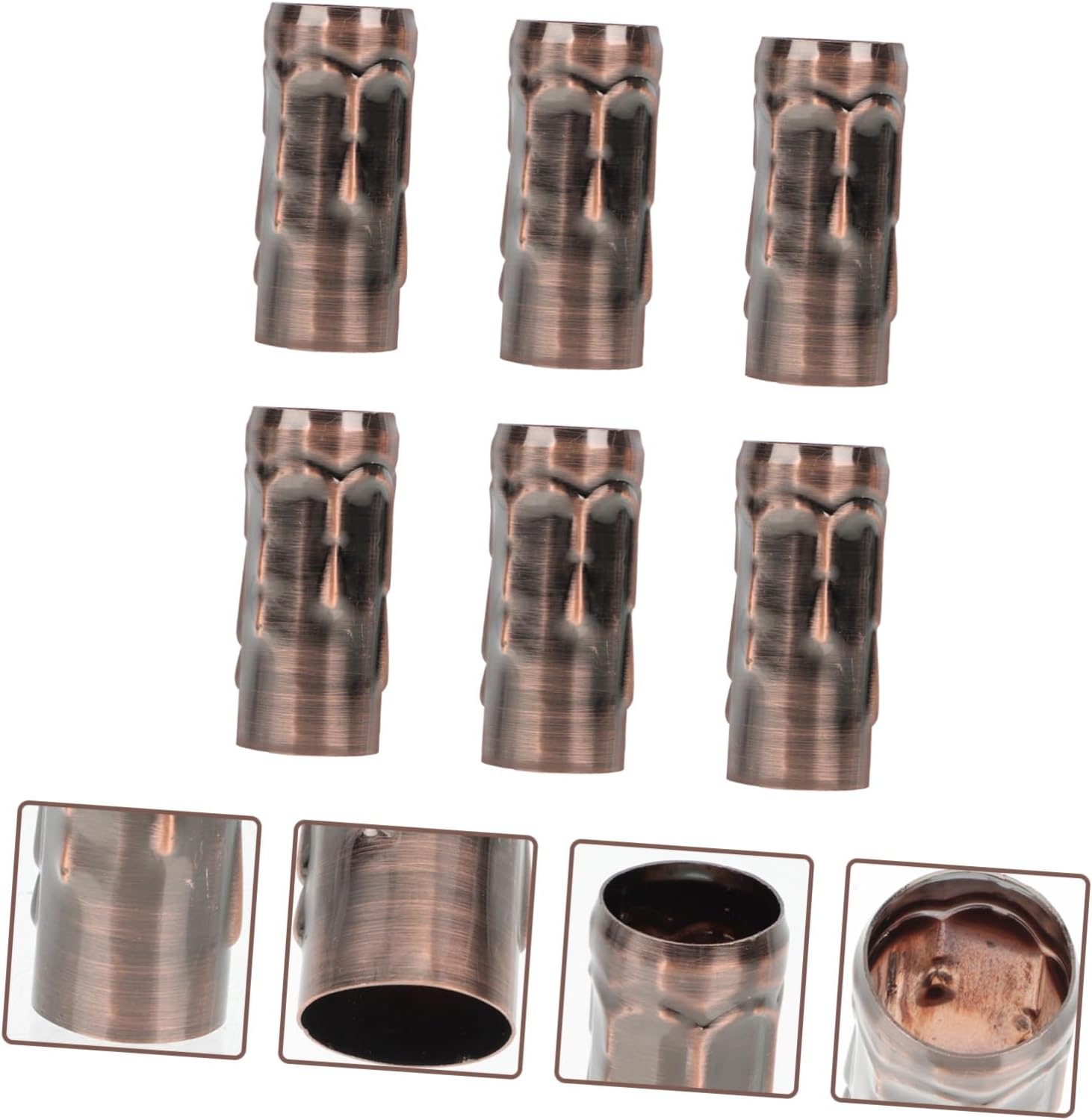 6Pcs Retro Chandelier Candle Sleeves for DIY Lighting