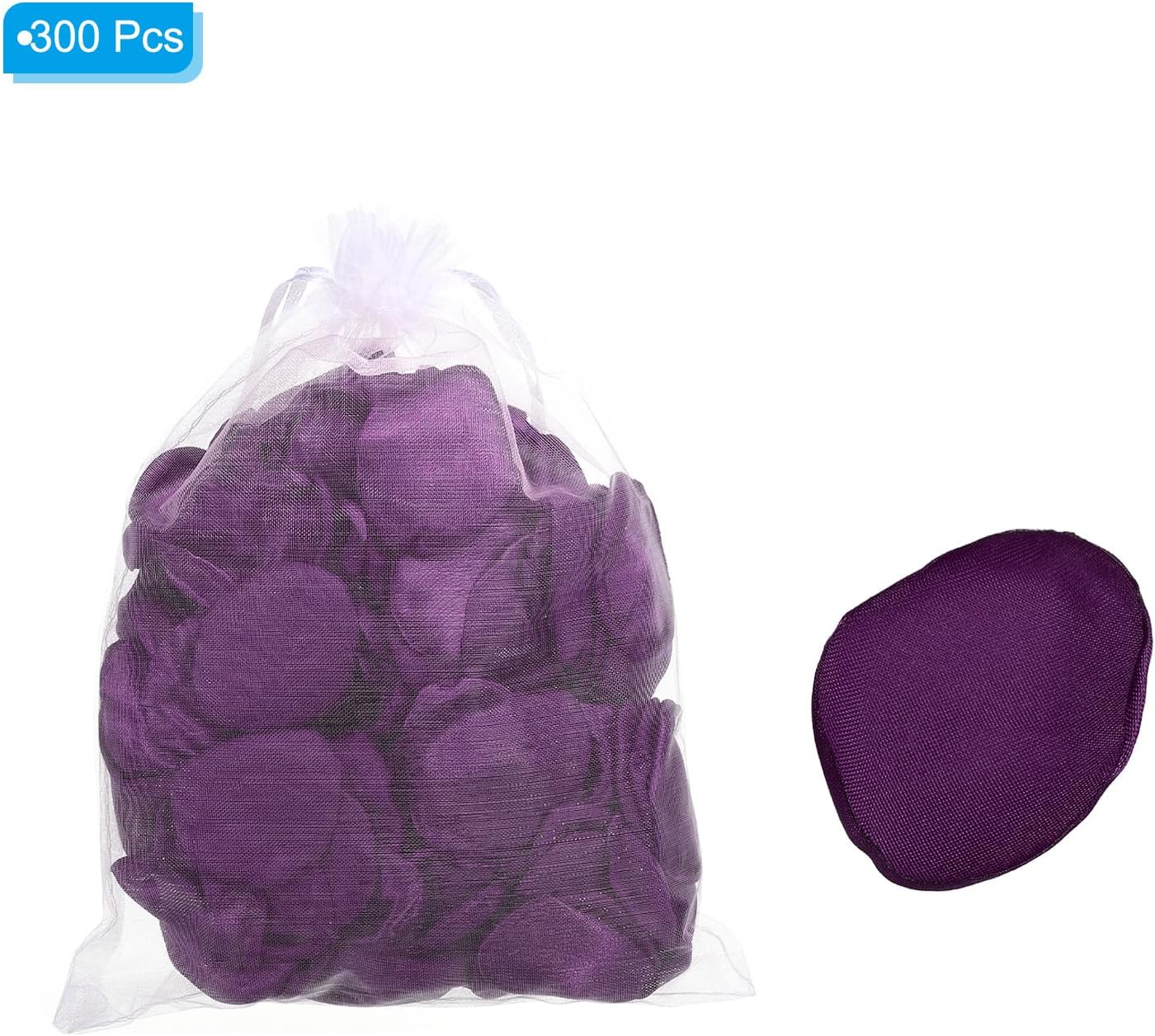PATIKIL Purple Silk Rose Petals 300 Pcs Wedding Decor