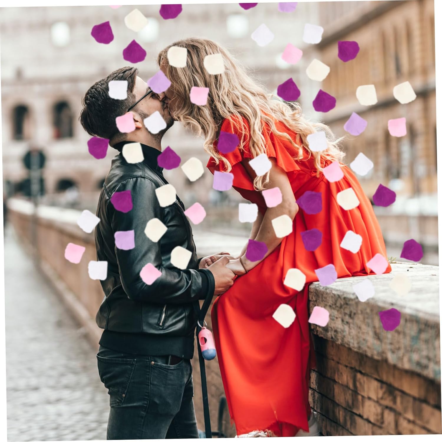 Cabilock 50 Packs Artificial Rose Petals for Wedding Decor