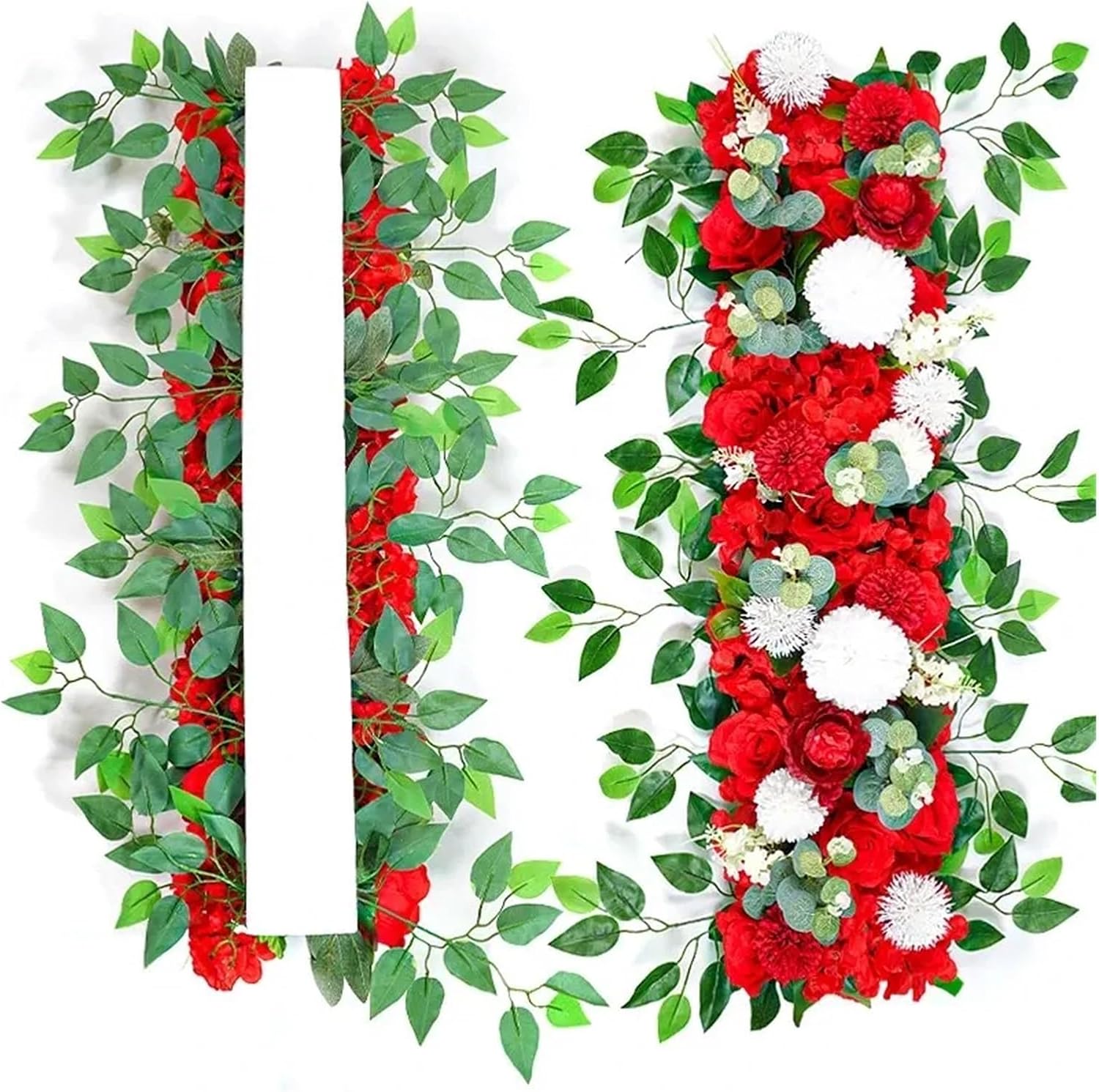 100cm Pink Artificial Peony Rose Flower Decor Wall Arch